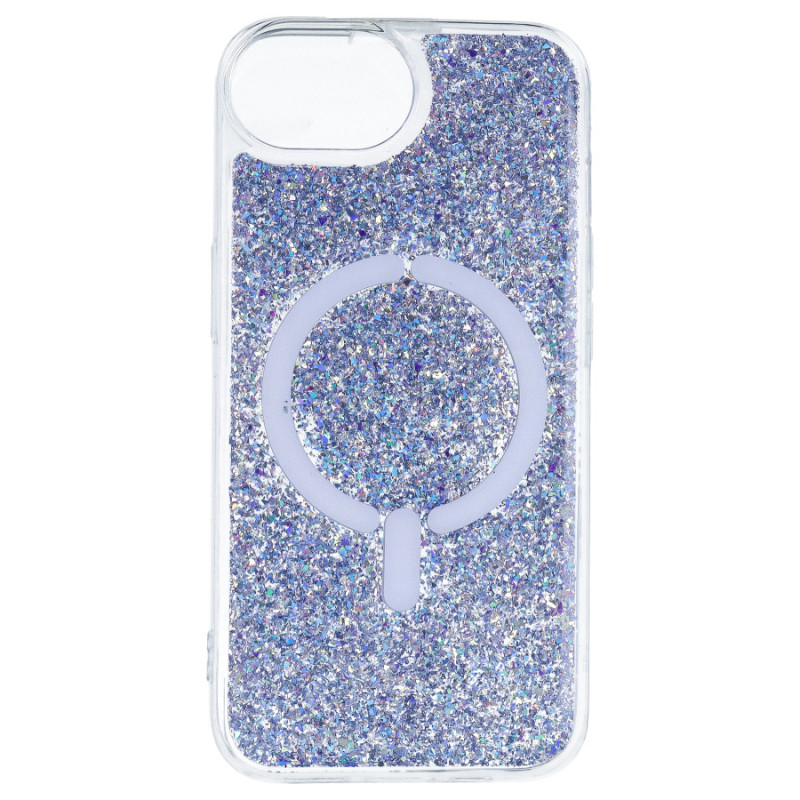 Funda Ring Glitter Compatible con Magsafe para iPhone SE 4 - La Casa de las Carcasas, Accesorios y Fundas para móviles Funda Ring Glitter Compatible con Magsafe para iPhone SE 4 - La Casa de las Carcasas, Accesorios y Fundas para móviles
