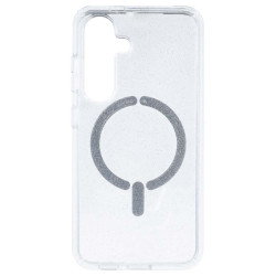 Funda Purpurina Compatible con MagSafe para Samsung Galaxy S25 - La Casa de las Carcasas, Accesorios y Fundas para móviles