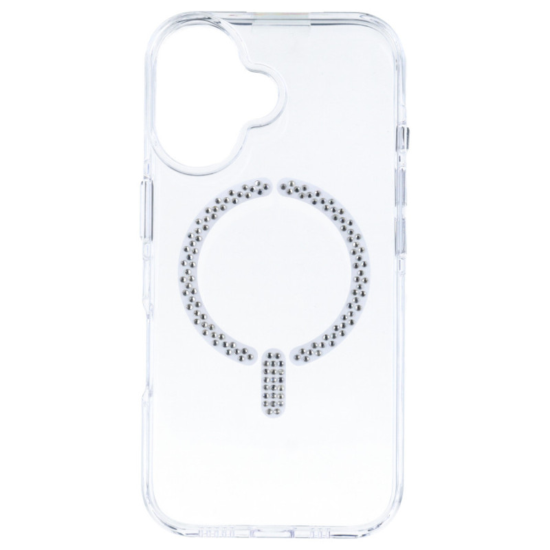 Funda Antiyellow Compatible con MagSafe con Brillantes para iPhone 16 Plus - La Casa de las Carcasas, Accesorios y Fundas para m Funda Antiyellow Compatible con MagSafe con Brillantes para iPhone 16 Plus - La Casa de las Carcasas, Accesorios y Fundas para m