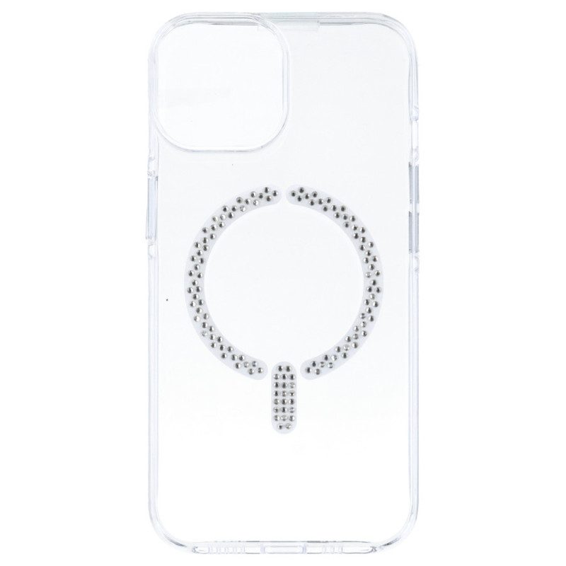 Funda Antiyellow Compatible con MagSafe con Brillantes para iPhone 13 - La Casa de las Carcasas, Accesorios y Fundas para móvile Funda Antiyellow Compatible con MagSafe con Brillantes para iPhone 13 - La Casa de las Carcasas, Accesorios y Fundas para móvile