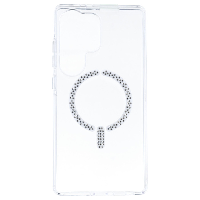 Funda Antiyellow Compatible con MagSafe con Brillantes para Samsung Galaxy S25 Ultra - La Casa de las Carcasas, Accesorios y Fun Funda Antiyellow Compatible con MagSafe con Brillantes para Samsung Galaxy S25 Ultra - La Casa de las Carcasas, Accesorios y Fun