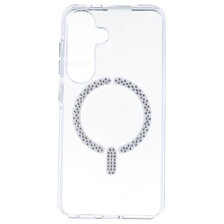 Funda Antiyellow Compatible con MagSafe con Brillantes para Samsung Galaxy S25 - La Casa de las Carcasas, Accesorios y Fundas pa