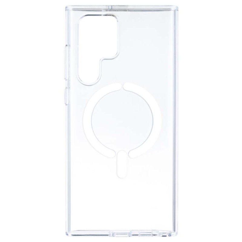 Funda Transparente Resistente Compatible con MagSafe para Samsung Galaxy S23 Ultra - Kamalion, Accesorios y Fundas para móviles