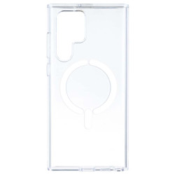 Funda Transparente Resistente Compatible con MagSafe para Samsung Galaxy S22 Ultra - Kamalion, Accesorios y Fundas para móviles