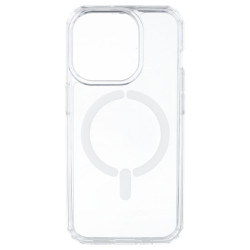 Funda Transparente Logo Compatible con Magsafe para iPhone 15 Pro - La Casa de las Carcasas
