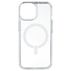 Funda Transparente Logo Compatible con Magsafe para iPhone 15 Plus - La Casa de las Carcasas