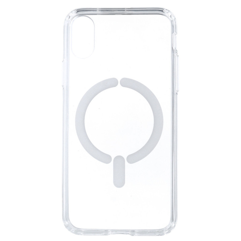 Funda Transparente Logo Compatible con Magsafe para iPhone X - La Casa de las Carcasas, Accesorios y Fundas para móviles