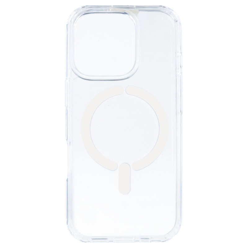 Funda Transparente Logo Compatible con Magsafe para iPhone 16 Pro - La Casa de las Carcasas, Accesorios y Fundas para móviles