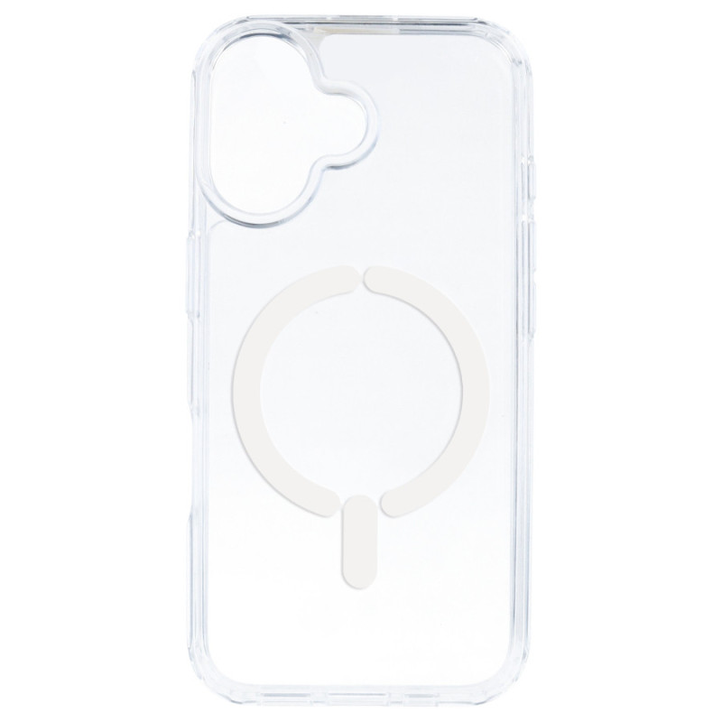 Funda Transparente Logo Compatible con Magsafe para iPhone 16 Plus - La Casa de las Carcasas, Accesorios y Fundas para móviles Funda Transparente Logo Compatible con Magsafe para iPhone 16 Plus - La Casa de las Carcasas, Accesorios y Fundas para móviles