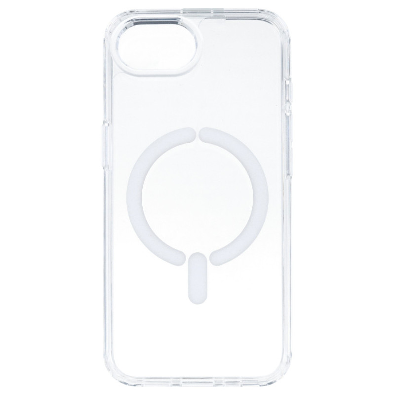 Funda Transparente Logo Compatible con Magsafe para iPhone SE 4 - La Casa de las Carcasas, Accesorios y Fundas para móviles Funda Transparente Logo Compatible con Magsafe para iPhone SE 4 - La Casa de las Carcasas, Accesorios y Fundas para móviles