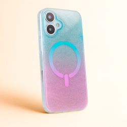 Funda Ring Glitter Compatible con Magsafe para iPhone 17 - La Casa de las Carcasas, Accesorios y Fundas para móviles