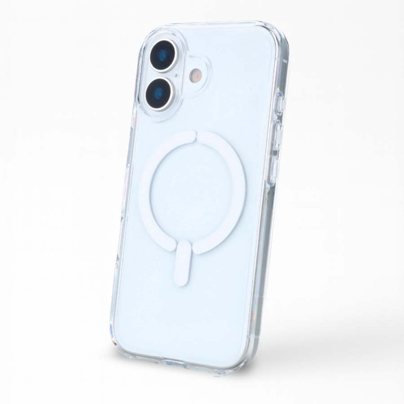 Funda Transparente Logo Compatible con Magsafe para iPhone 17 Funda Transparente Logo Compatible con Magsafe para iPhone 17