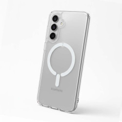 Funda Transparente Logo Compatible con Magsafe para Samsung Galaxy A17