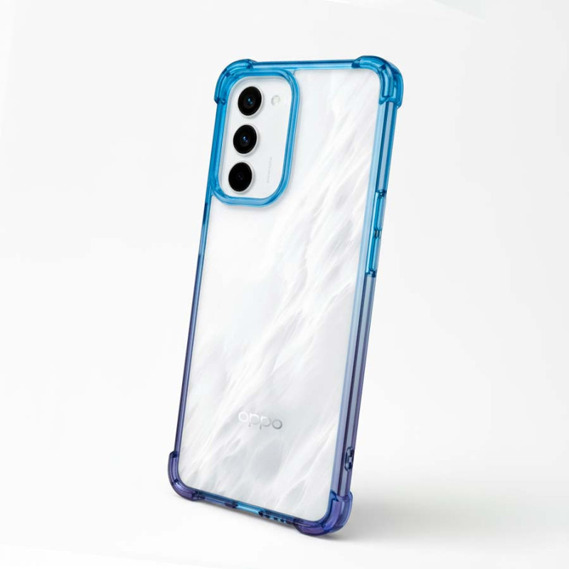 Funda Bumper Reforzada Degradada para Oppo A5 5G Funda Bumper Reforzada Degradada para Oppo A5 5G