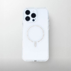 Funda Antiyellow Compatible con MagSafe con Brillantes para iPhone 17 Pro Max