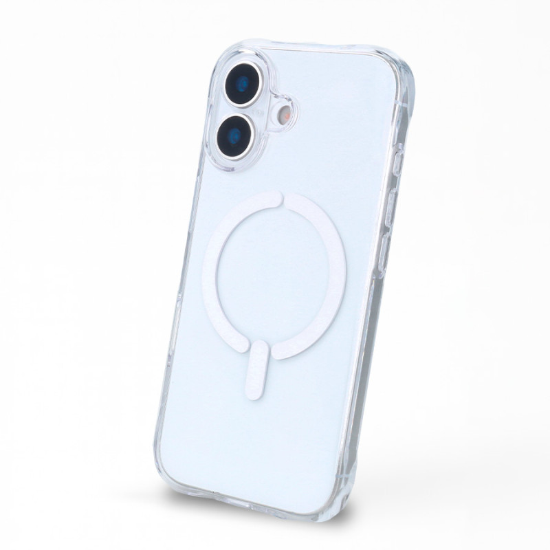 Funda Reforzada Antiyellow Compatible con MagSafe para iPhone 17 Funda Reforzada Antiyellow Compatible con MagSafe para iPhone 17