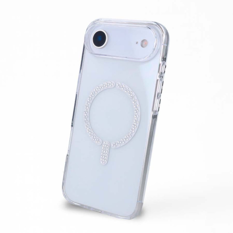 Funda Antiyellow Compatible con MagSafe con Brillantes para iPhone Air Funda Antiyellow Compatible con MagSafe con Brillantes para iPhone Air