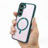 Funda Bumper Compatible con Magsafe con Cubre cámara para Samsung Galaxy S23 - La Casa de las Carcasas, Accesorios y Fundas para
