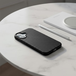 Funda Carbono compatible con Magsafe para iPhone 16