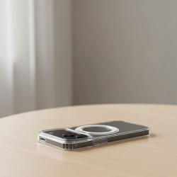 Funda Transparente Compatible con MagSafe Ring para iPhone 17 Pro Max
