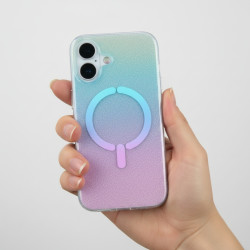 Funda Ring Glitter Compatible con Magsafe para iPhone 16