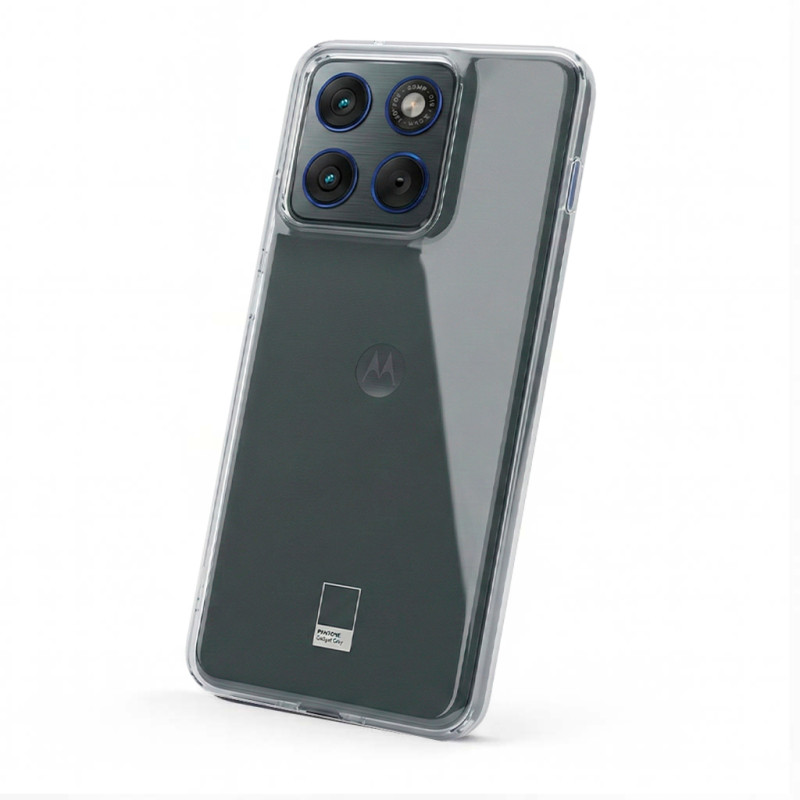 Funda Silicona Transparente para Motorola Moto Edge 70