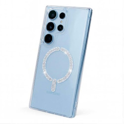 Funda Antiyellow Compatible con MagSafe con Brillantes para Samsung Galaxy S26 Ultra