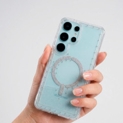 Funda Perlita Compatible con Magsafe Glitter para Samsung Galaxy S26 Ultra