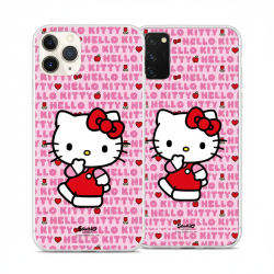Funda Oficial Hello Kitty - Logo pink