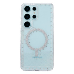 Funda Perlita Compatible con Magsafe Glitter para Samsung Galaxy S26 Ultra