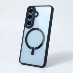 Funda Bumper Compatible con Magsafe con Cubre cámara para Samsung Galaxy S26