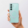 Funda Antiyellow Compatible con MagSafe con Brillantes para Samsung Galaxy S26