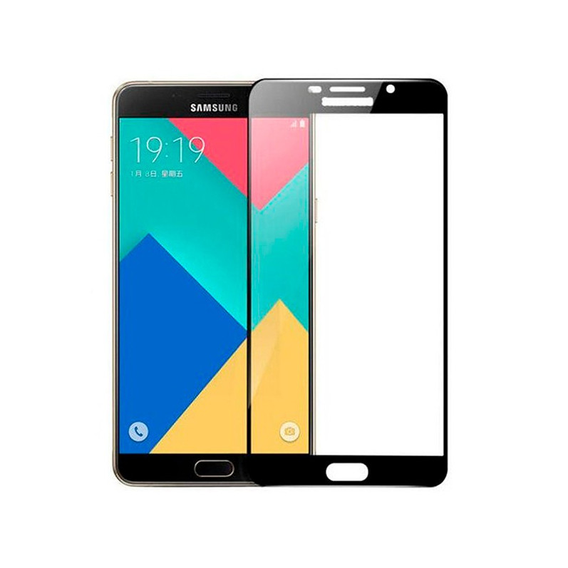 Cristal Templado Completo Negro para Samsung Galaxy J7 2016