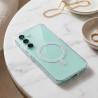 Funda Antiyellow Compatible con MagSafe con Brillantes para Samsung Galaxy S26