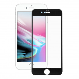Cristal Templado Completo Negro para iPhone 8 Plus