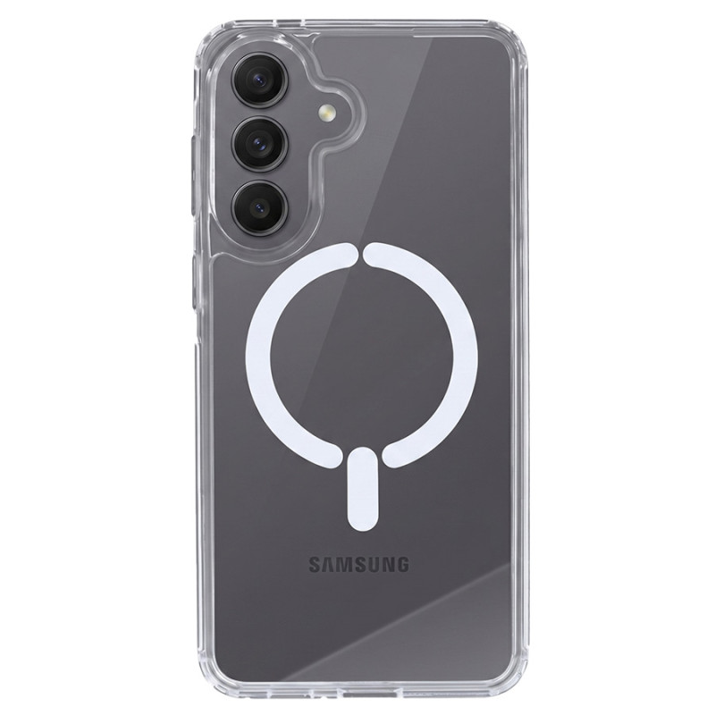Funda Transparente Logo Compatible con Magsafe para Samsung Galaxy A57