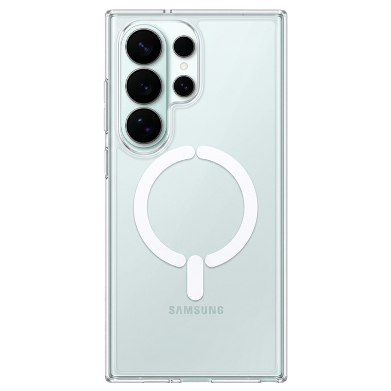 Funda Transparente Resistente Compatible con MagSafe para Samsung Galaxy S26 Ultra