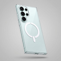 Funda Transparente Resistente Compatible con MagSafe para Samsung Galaxy S26 Ultra