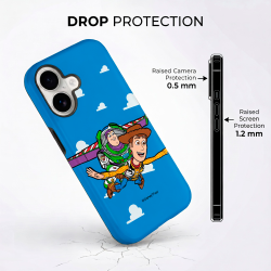 Funda Sublimada Oficial Toy Story - Flying