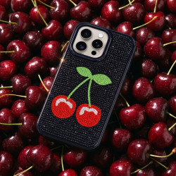 Funda Brillo Cereza para iPhone 13 Pro Max