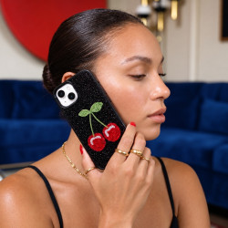 Funda Brillo Cereza para iPhone 13