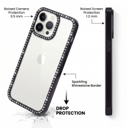 Funda Bumper Perlitas para iPhone 15 Pro Max