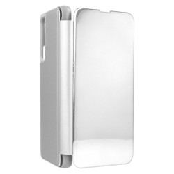 Funda Libro Espejo Plata para Huawei P Smart 2021