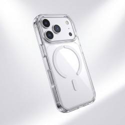 Funda Transparente Resistente Compatible con MagSafe para Iphone 18 Pro
