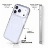 Funda Transparente Resistente Compatible con MagSafe para Iphone 18 Pro Max