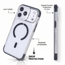Funda Cam Holder Antiyellow Compatible con MagSafe para Iphone 18 Pro