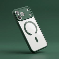 Funda Bumper Compatible con Magsafe con Cubre cámara para Iphone 18 Pro Max