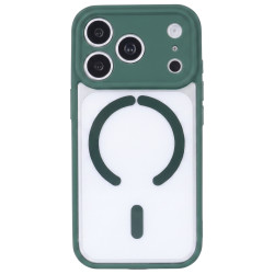 Funda Bumper Compatible con Magsafe con Cubre cámara para Iphone 18 Pro