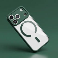 Funda Bumper Compatible con Magsafe con Cubre cámara para Iphone 18 Pro