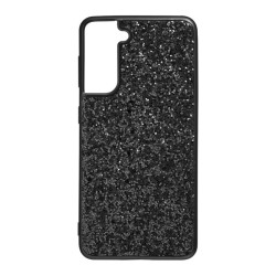 Funda Brillantina Negra para Samsung Galaxy S21 Plus